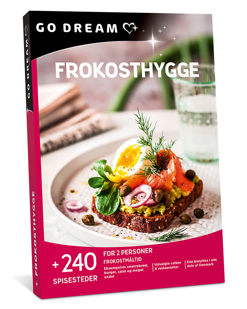 Go Dream FROKOSTHYGGE, Oplevelsesgaver, GASTRONOMY , Gavekort, Gaveidé