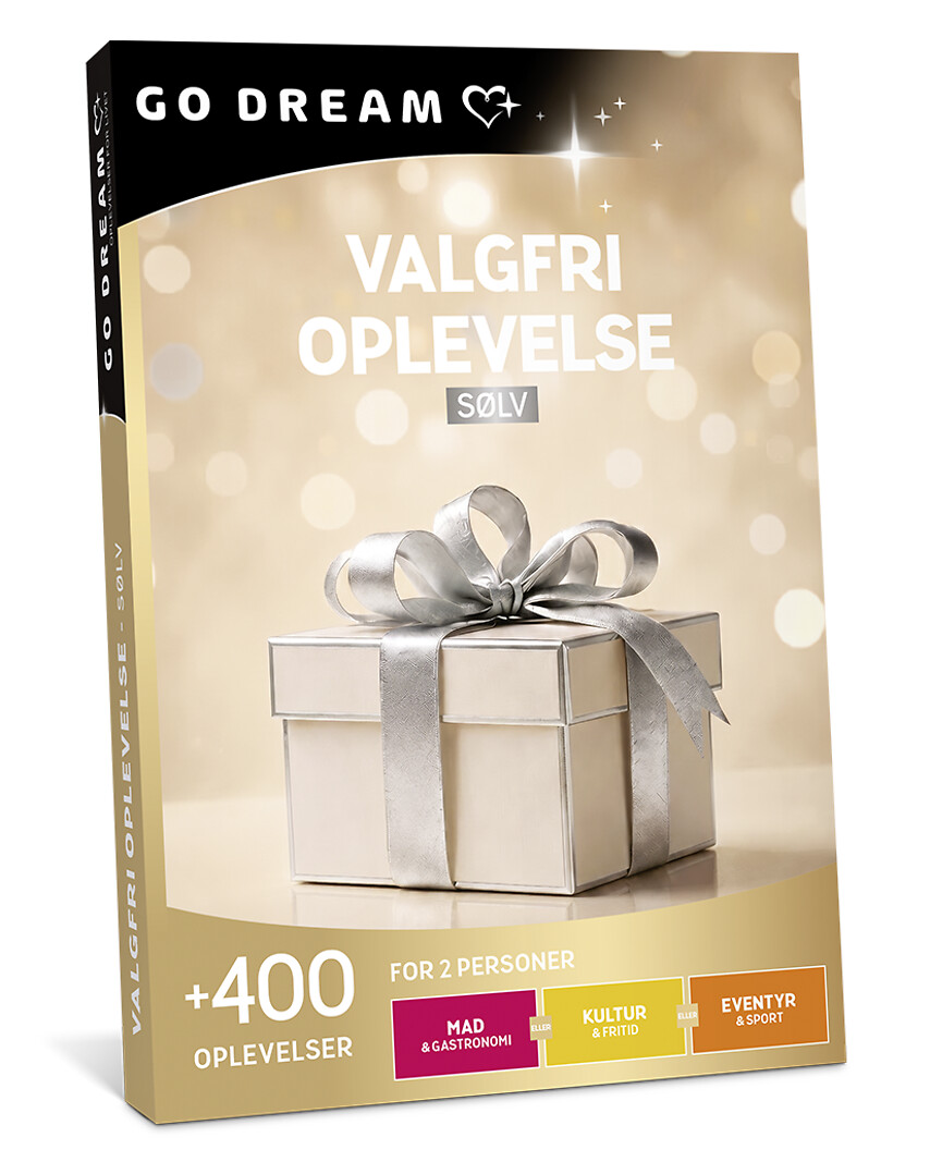 Go Dream VALGFRI OPLEVELSE - SØLV, Oplevelsesgaver, MULTITHEMATIC , Gavekort, Gaveidé