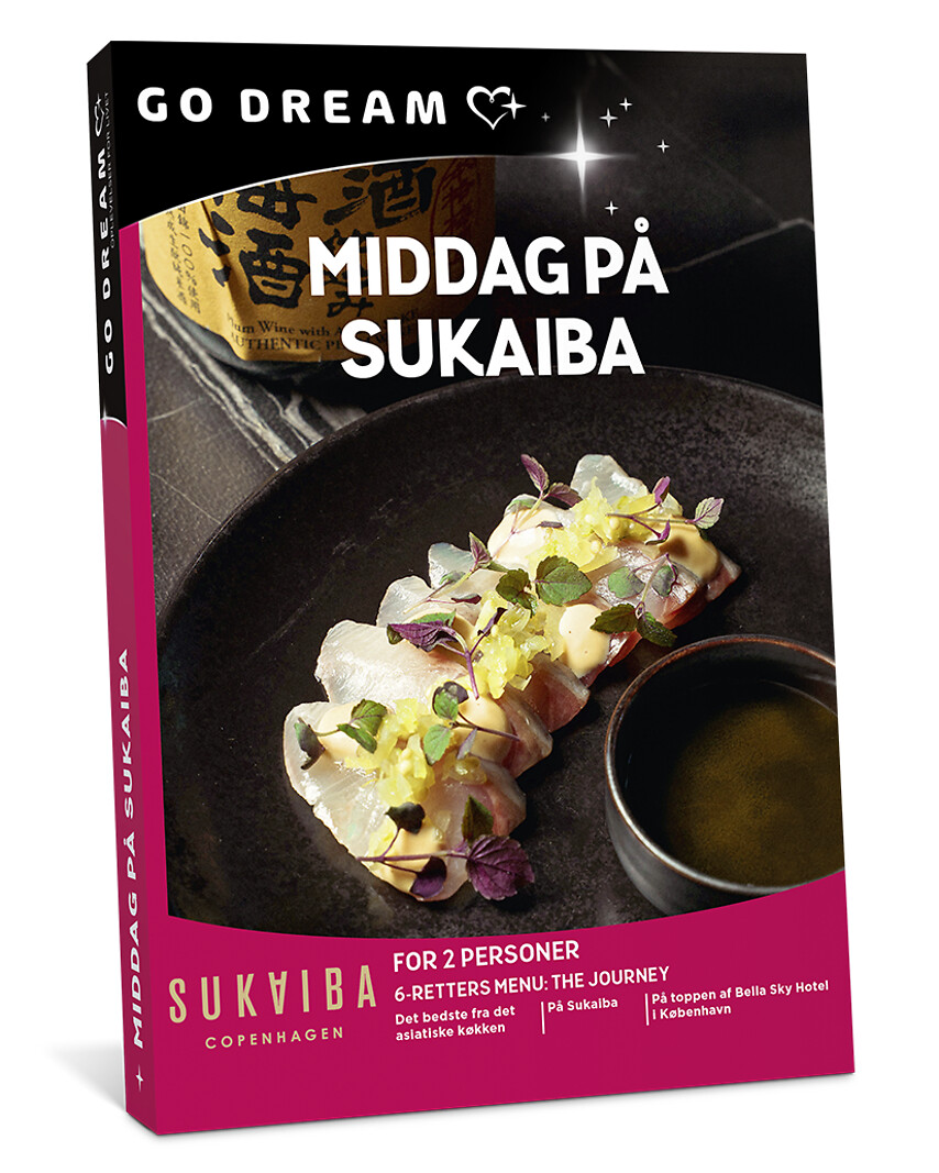 Go Dream 6-RETTERS MIDDAG PÅ SUKAIBA, Oplevelsesgaver, GASTRONOMY , Gavekort, Gaveidé