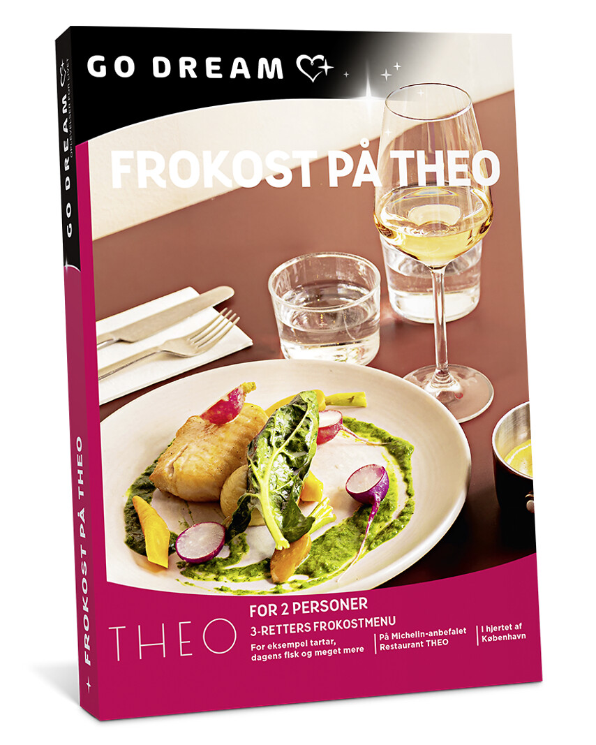 Go Dream FROKOST PÅ THEO, Oplevelsesgaver, GASTRONOMY , Gavekort, Gaveidé