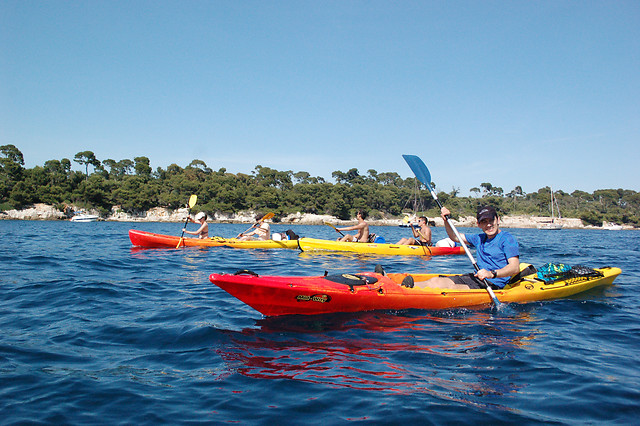 Sortie en kayak - Juan-les-Pins