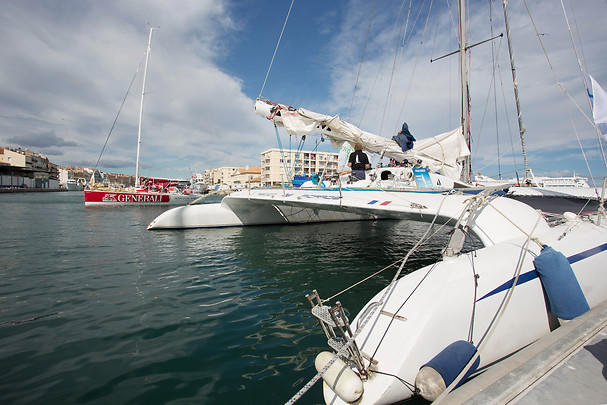 Croisière en catamaran de course - proche de Montpellier