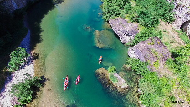Sortie en kayak - proche des Gorges du Tarn