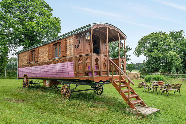 Séjour en roulotte proche de Vannes