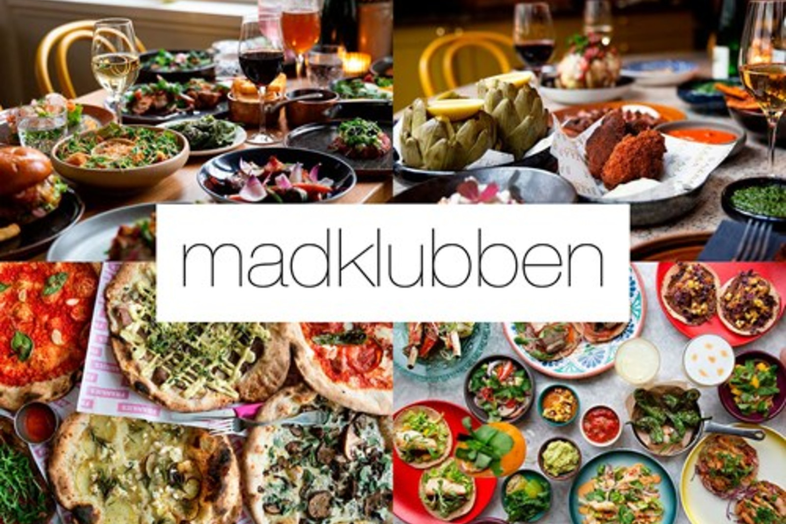 Se Frit Valg Blandt Madklubbens Restauranter - Mad og Gastronomi - GO DREAM hos GO DREAM DK