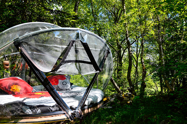 Séjour en bulle dans le Parc national des Écrins