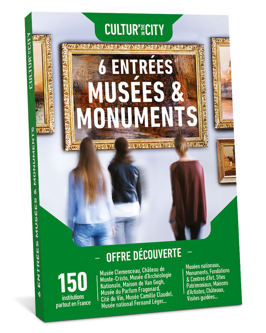 Musées et Monuments Découverte - 6 Entrées