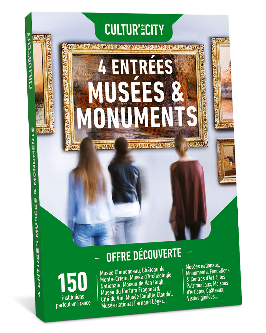 Musées et Monuments Découverte - 4 Entrées